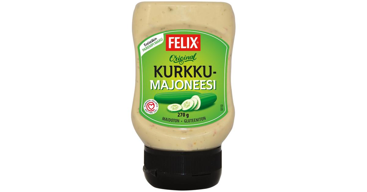 Felix kurkkumajoneesi 270g | S-kaupat ruoan verkkokauppa