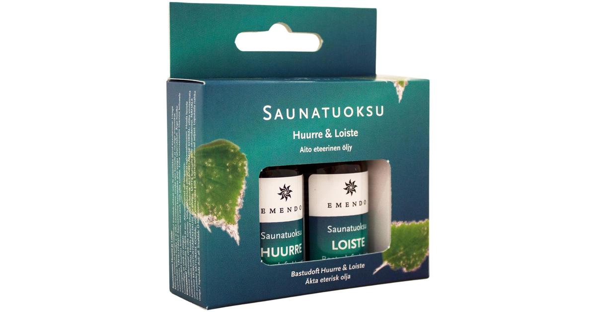 Emendo saunatuoksut Huurre & Loiste 2 x 10 ml | Eprisma - prisma