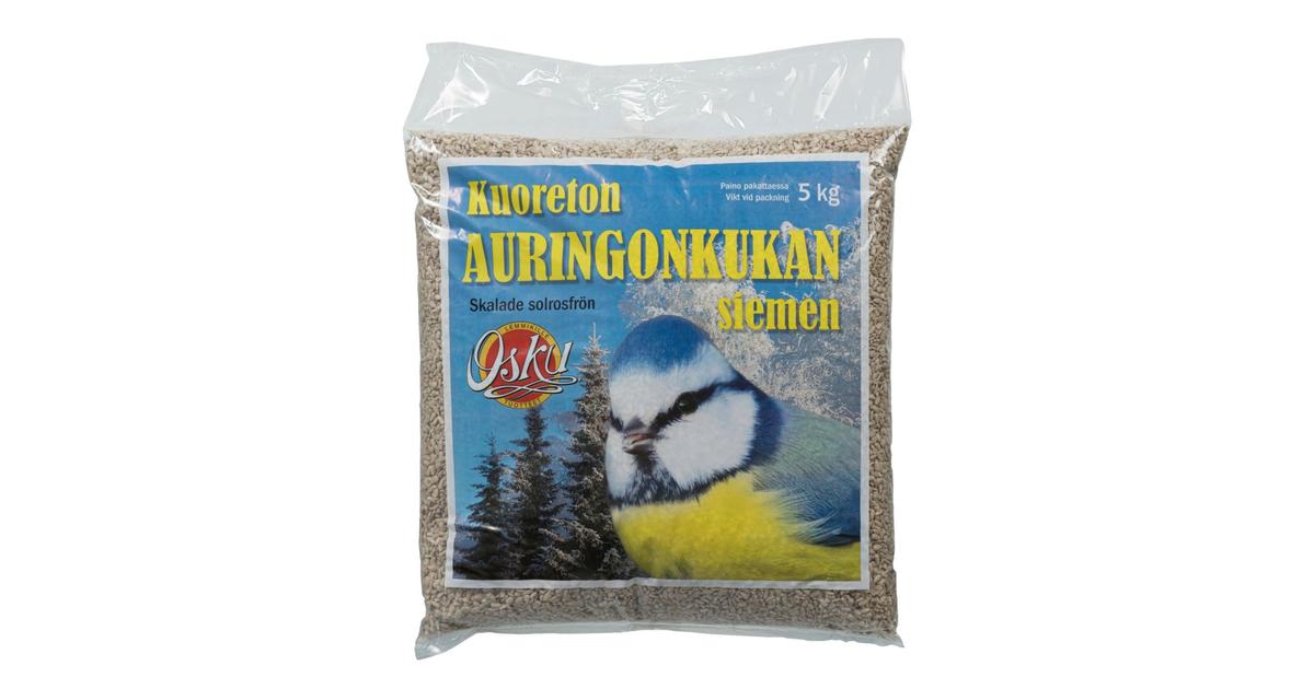 Osku 5 kg kuoreton auringonkukan siemen | S-kaupat ruoan verkkokauppa