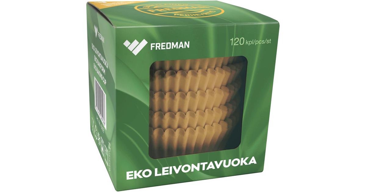 Fredman Eko leivontavuoka 120kpl | S-kaupat ruoan verkkokauppa