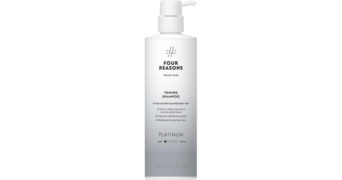 Four Reasons Color Mask Toning Shampoo Platinum 500 ml | S-kaupat ruoan ...