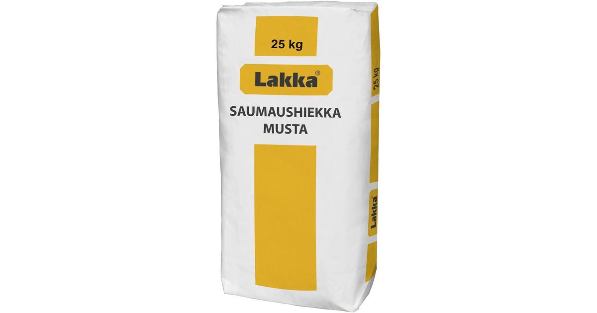 Lakka saumaushiekka musta 25kg (0,1-0,7) | S-kaupat ruoan verkkokauppa