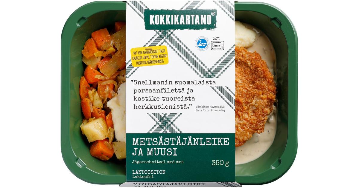 Kokkikartano Metsästäjänleike ja muusi 350g | S-kaupat ruoan verkkokauppa