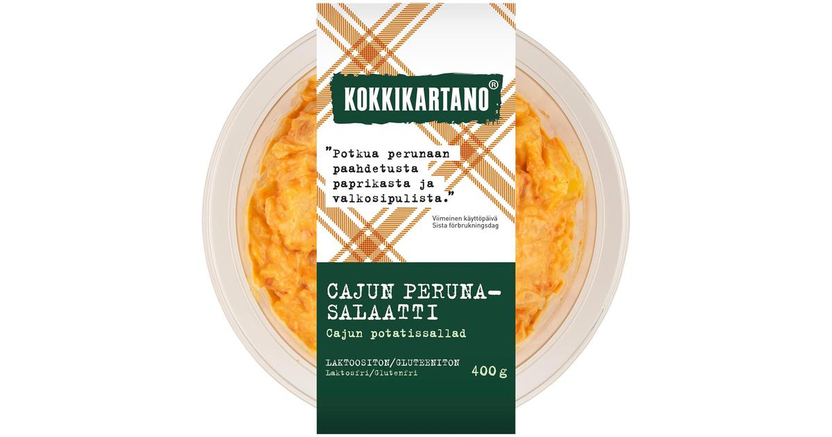 Kokkikartano Cajun perunasalaatti 400g | S-kaupat ruoan verkkokauppa