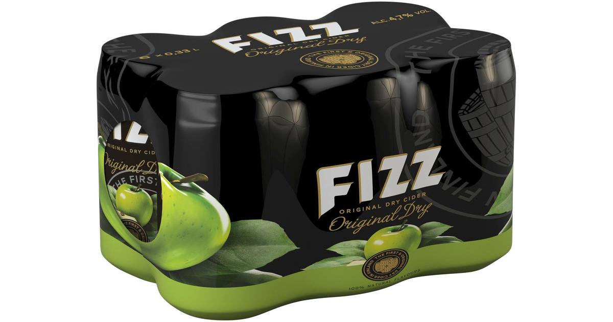 6xFIZZ Original Dry siideri 4,7% 0,33 l tlk kutiste | S-kaupat ruoan  verkkokauppa