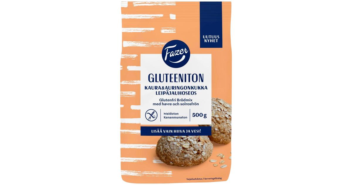 Fazer Gluteeniton Kaura & auringonkukka leipäjauhoseos 500 g | S-kaupat  ruoan verkkokauppa