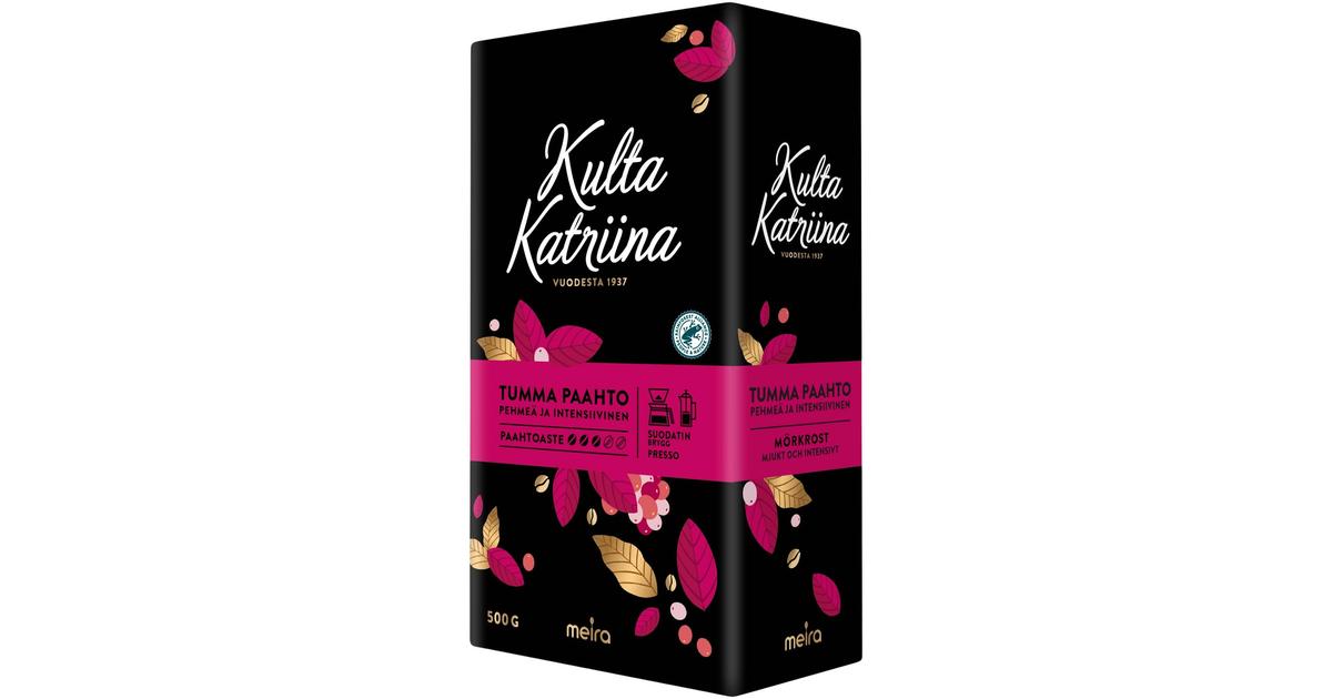 Kulta Katriina Tumma paahto suodatinkahvi RAC 500g | S-kaupat ruoan  verkkokauppa