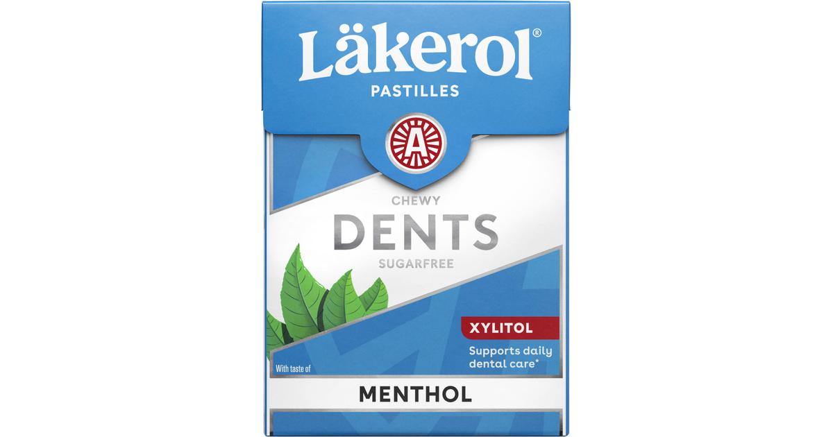 Läkerol Dents Menthol ksylitolipastilli 85g | S-kaupat ruoan verkkokauppa