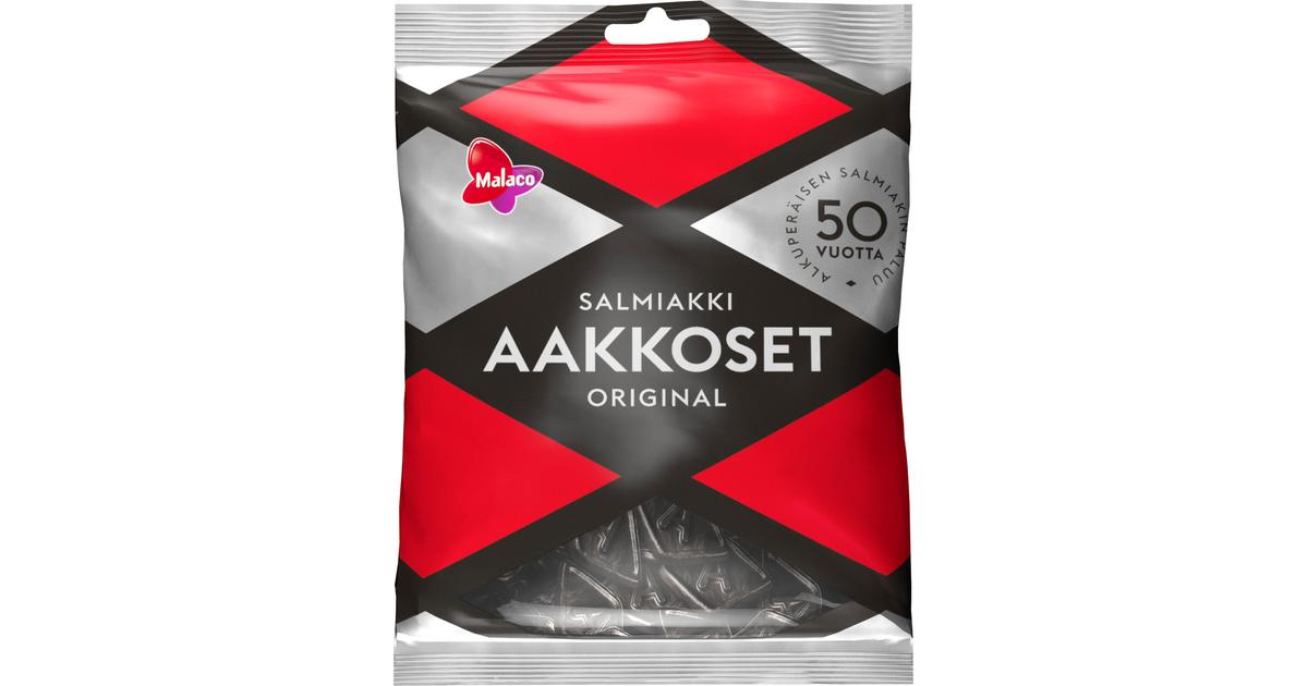 Malaco Aakkoset Original Salmikki makeinen 180g | S-kaupat ruoan  verkkokauppa