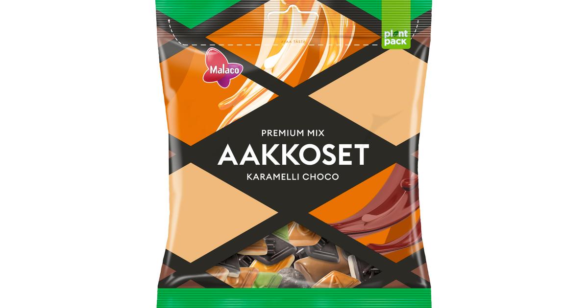 Malaco Aakkoset Karamelli Choco makeissekoitus 290g | S-kaupat ruoan  verkkokauppa