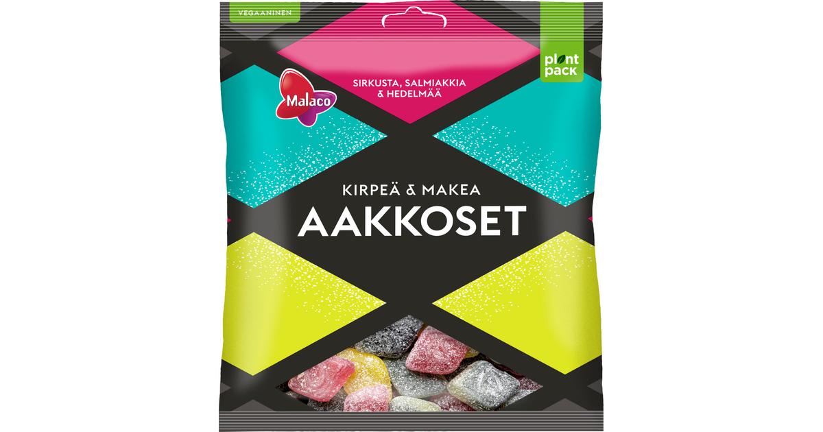 Malaco Aakkoset Kirpeä & Makea makeissekoitus 280g | Eprisma - prisma