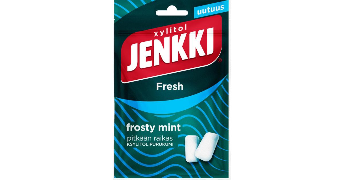 Jenkki Fresh Frosty Mint ksylitolipurukumi 35g Skaupat ruoan