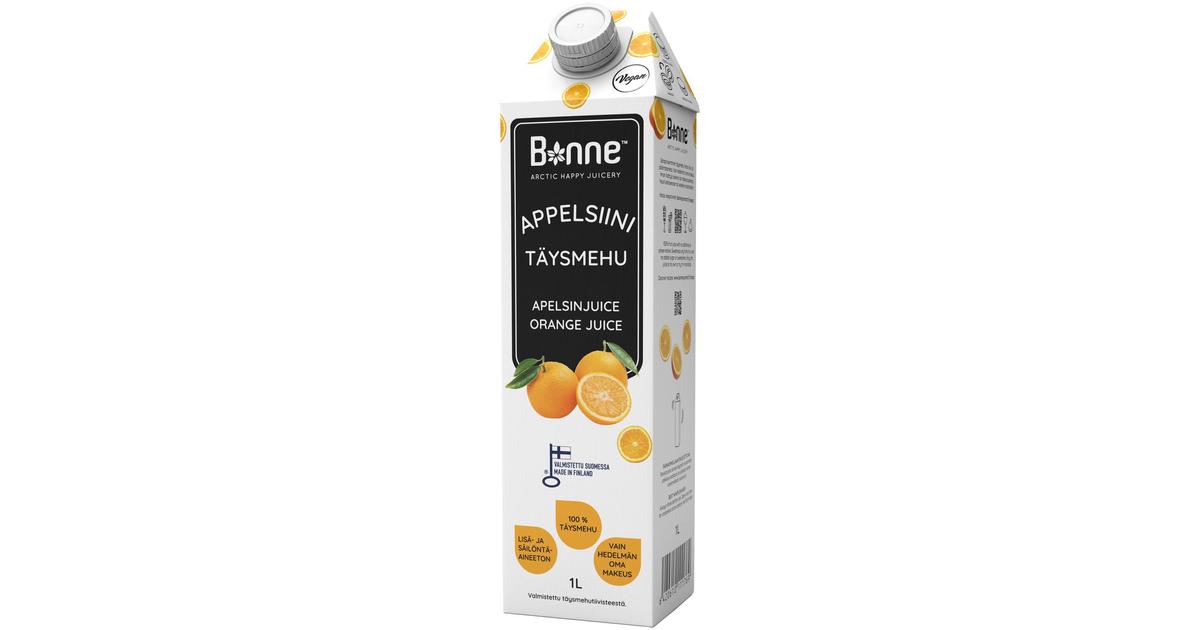 Bonne Premium Appelsiinitäysmehu 1L | S-kaupat ruoan verkkokauppa