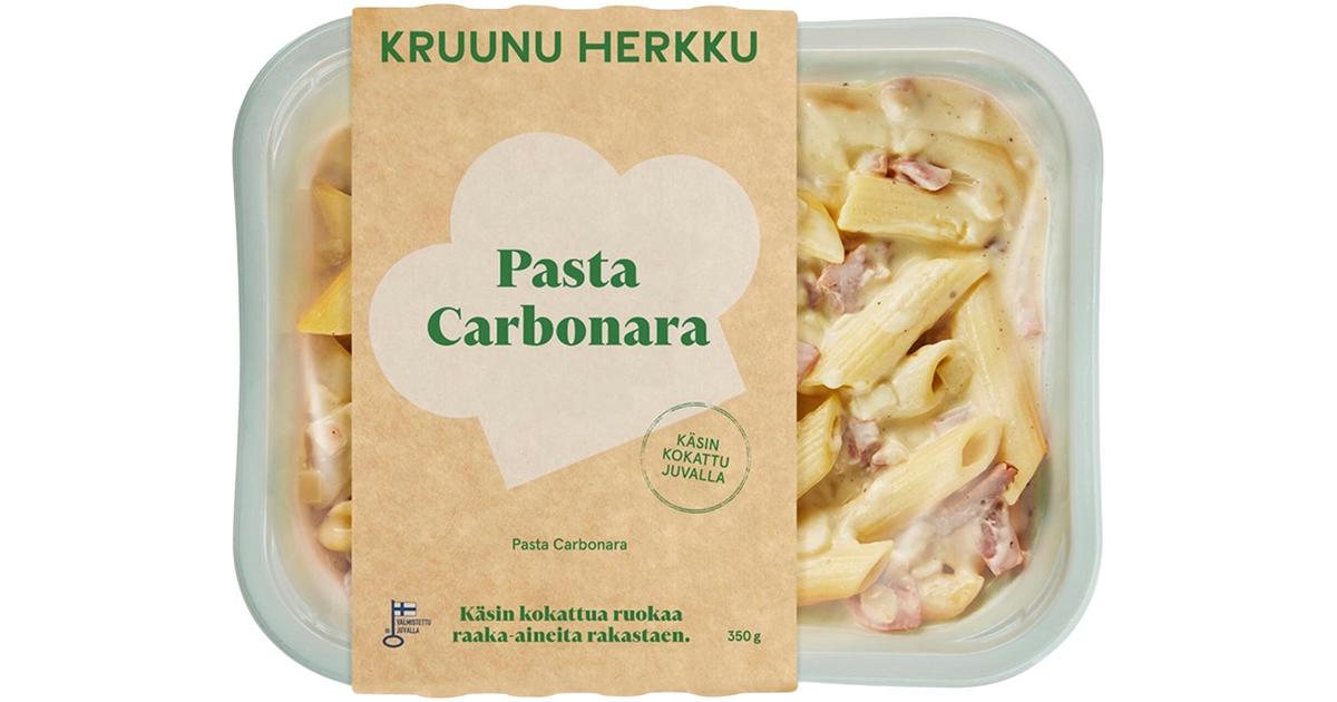 Kruunu Herkku Pasta Carbonara 350g | S-kaupat ruoan verkkokauppa