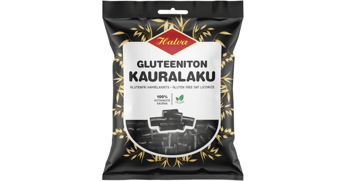 Halva Gluteeniton Kauralaku 200 g | S-kaupat ruoan verkkokauppa