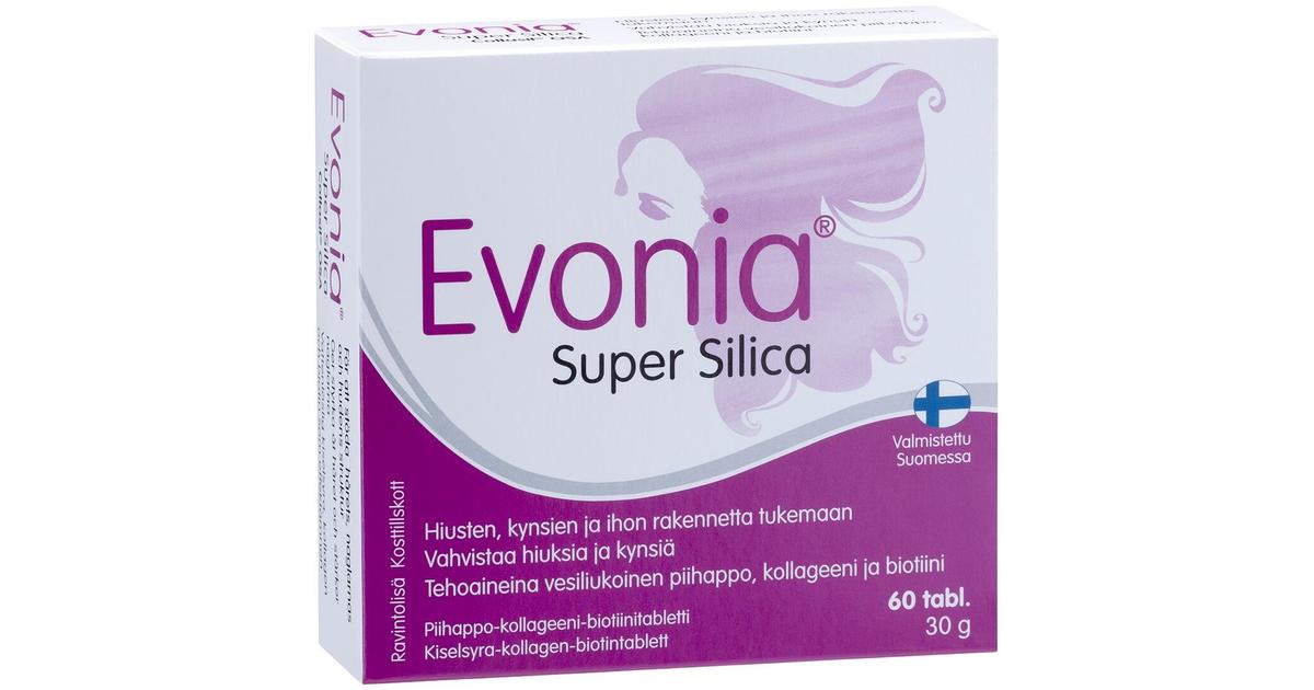 Evonia Super Silica Piihappotabletti 60 tabl | S-kaupat ruoan verkkokauppa