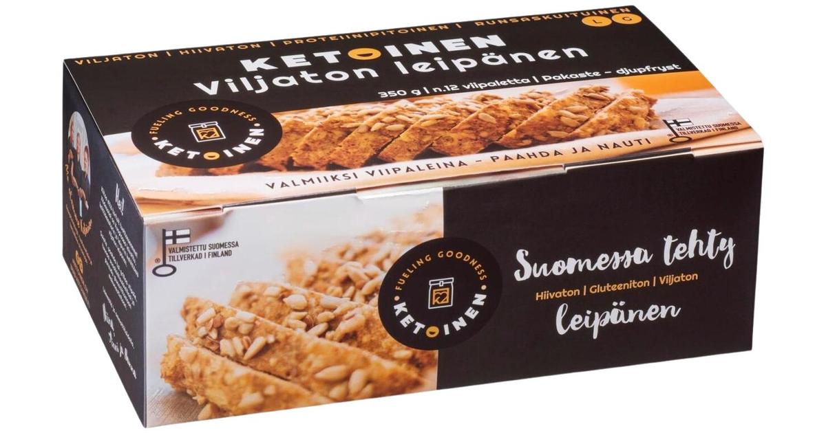Ketoinen Viljaton leipänen 350g/350g | S-kaupat ruoan verkkokauppa