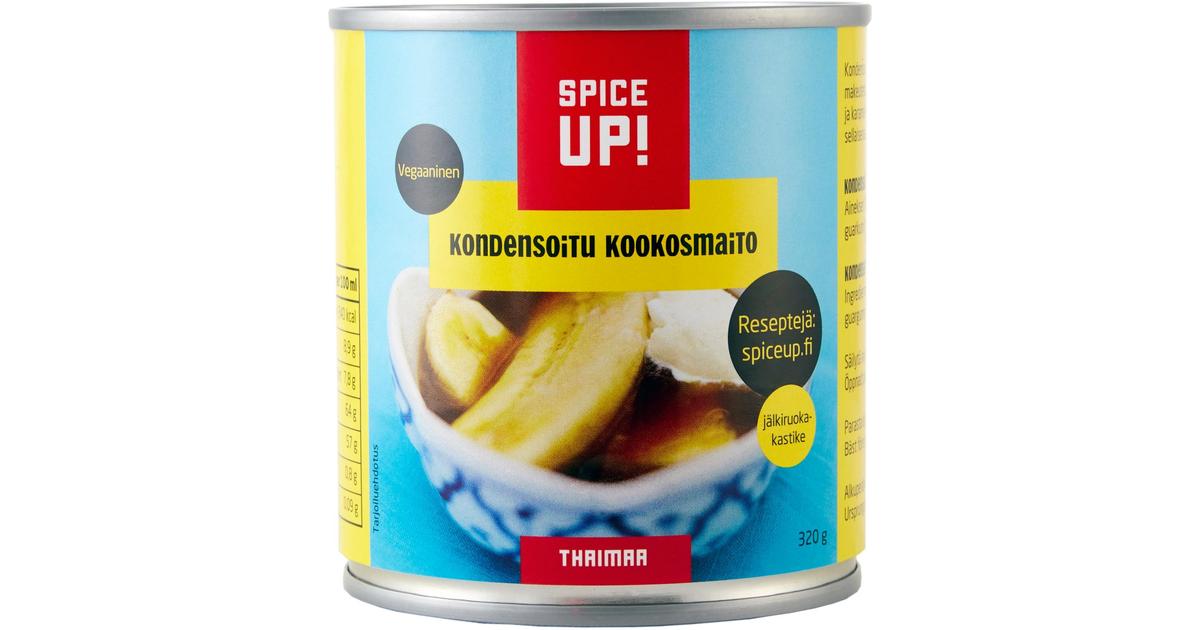 Spice Up! Kondensoitu kookosmaito 320g | S-kaupat ruoan verkkokauppa