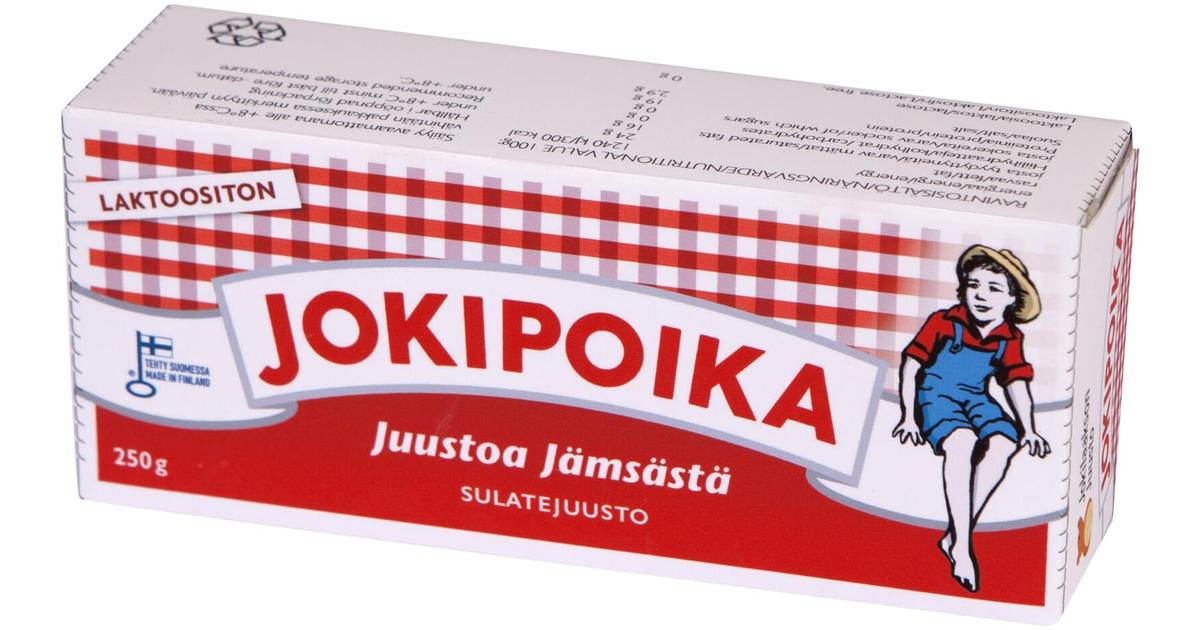 Jokilaakson Juusto Jokipoika sulatejuusto 250g | S-kaupat ruoan verkkokauppa