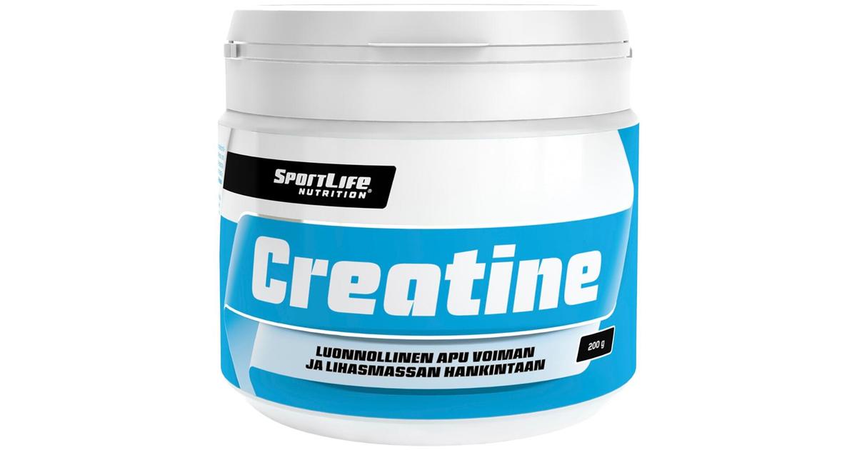 SportLife Nutrition Creatine 200g Kreatiinimonohydraattijauhe | S-kaupat  ruoan verkkokauppa