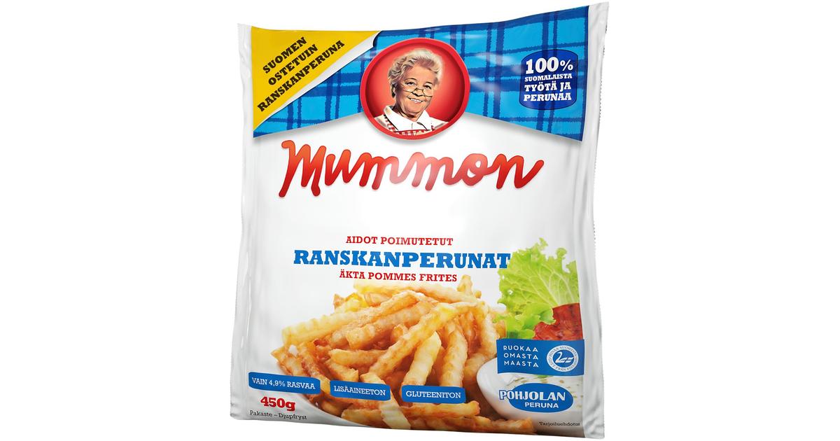 Mummon poimutetut ranskanperunat 450 g, pakaste | S-kaupat ruoan  verkkokauppa