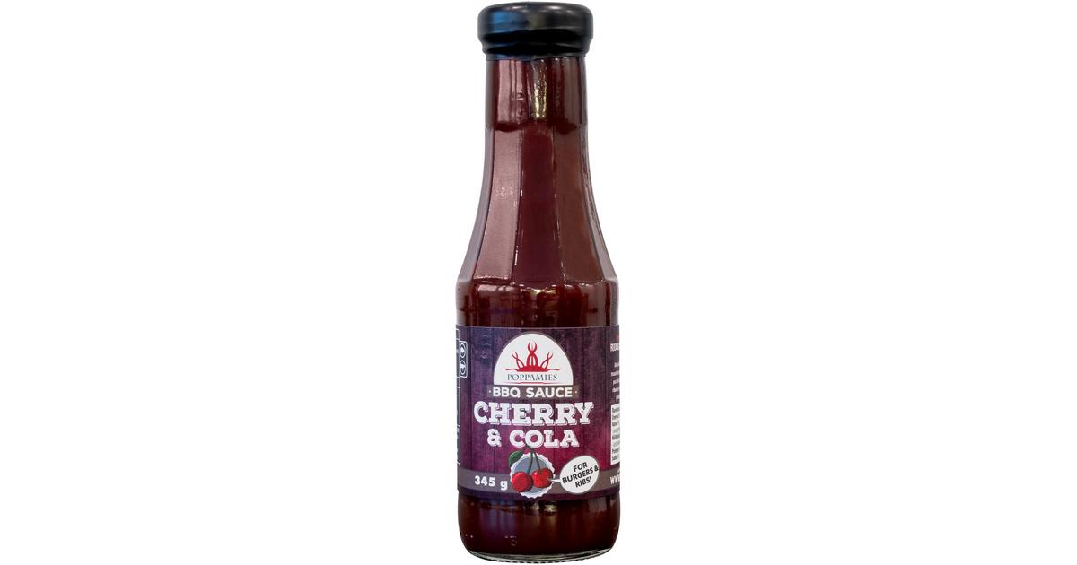 Poppamies Cherry & Cola BBQ grillikastike 345g | S-kaupat ruoan verkkokauppa