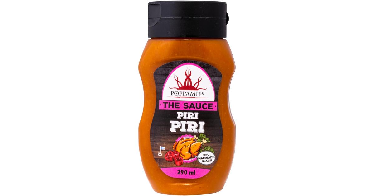 Poppamies The Sauce Piri Piri maustekastike kanalle 290ml | S-kaupat ruoan  verkkokauppa