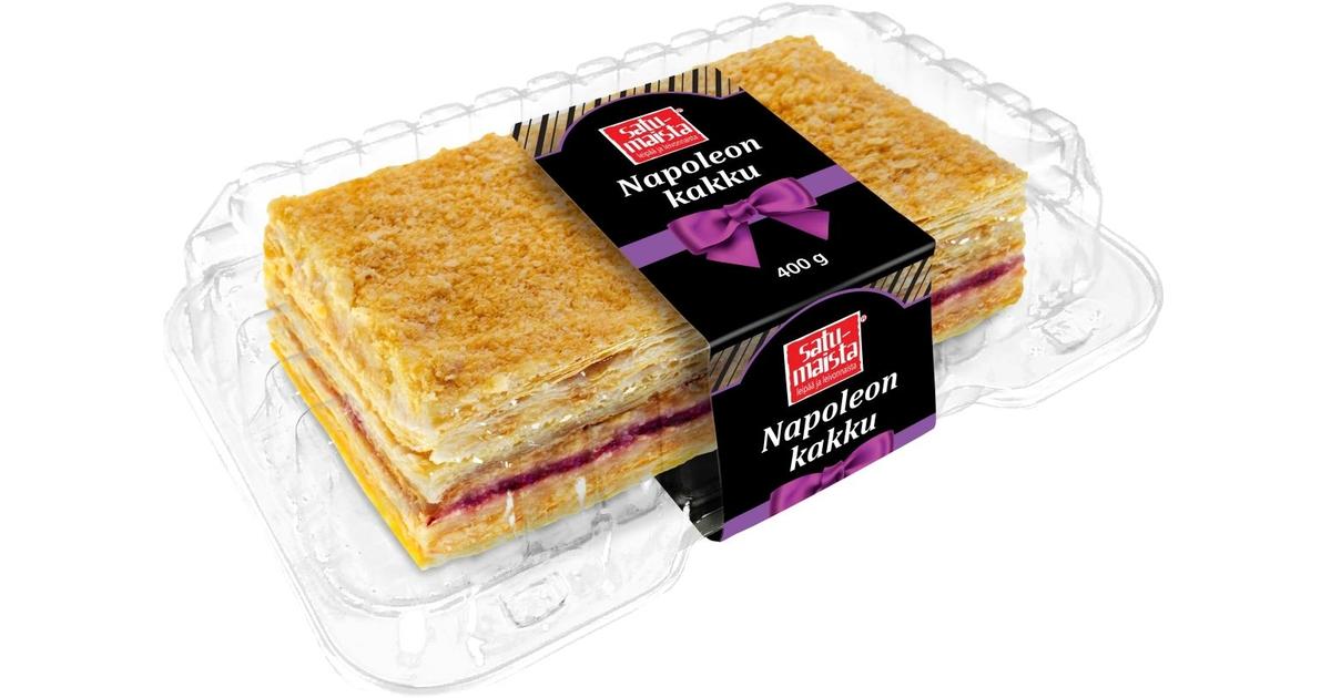 SATUMAISTA NAPOLEONKAKKU 400G | S-kaupat ruoan verkkokauppa