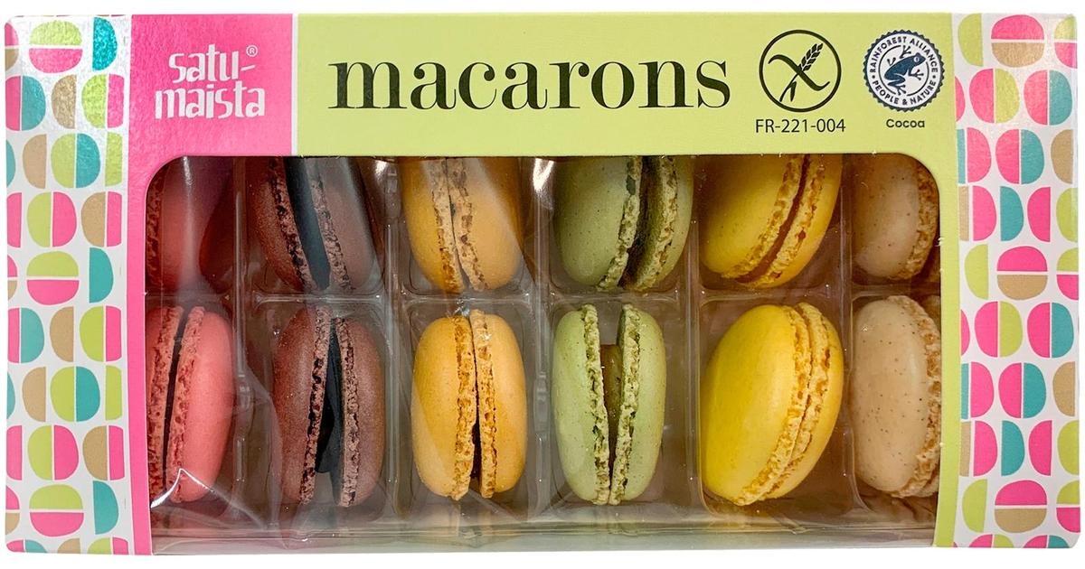 Satumaista 120g Macarons gluteeniton | S-kaupat ruoan verkkokauppa