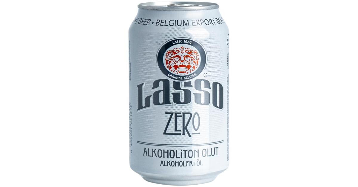 Lasso Zero alkoholiton 0,0% lagerolut 33cl tlk | S-kaupat ruoan verkkokauppa