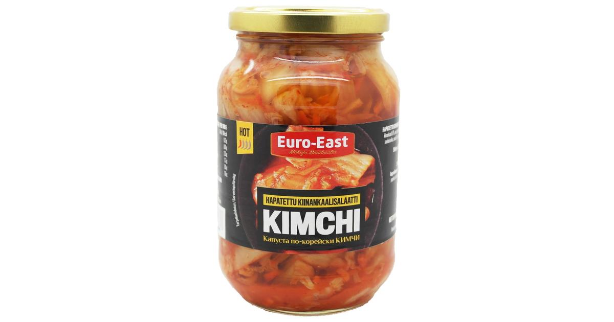 Euro-East Hapatettu kiinankaalisalaatti KIMCHI, Gluteeniton 440g | S-kaupat  ruoan verkkokauppa