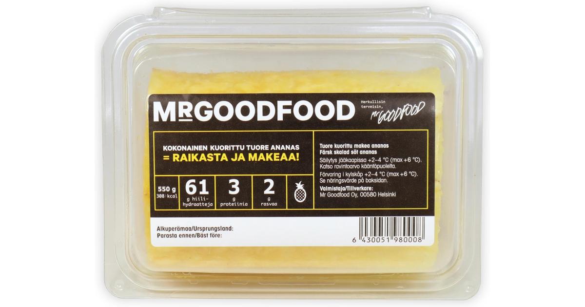 MrGoodfood 570g kuorittu ananas | S-kaupat ruoan verkkokauppa