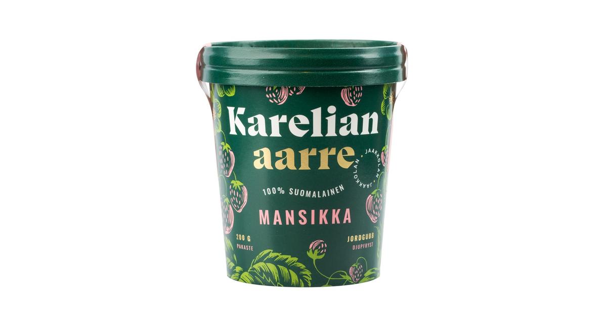Karelian aarre, Mansikka 200g | S-kaupat ruoan verkkokauppa
