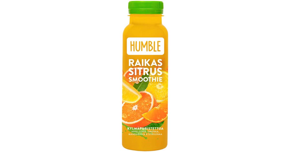 Humble Raikas Smoothie Sitrus 250ml | S-kaupat ruoan verkkokauppa