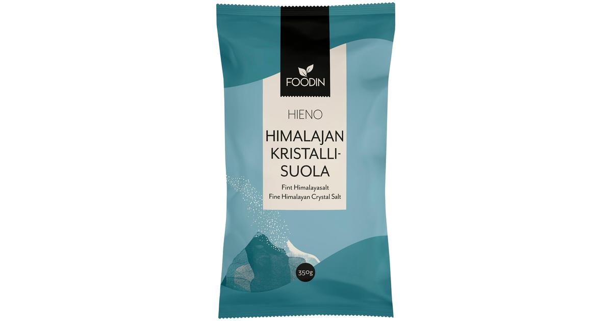 Foodin Himalajan kristallisuola hieno 350g | S-kaupat ruoan verkkokauppa