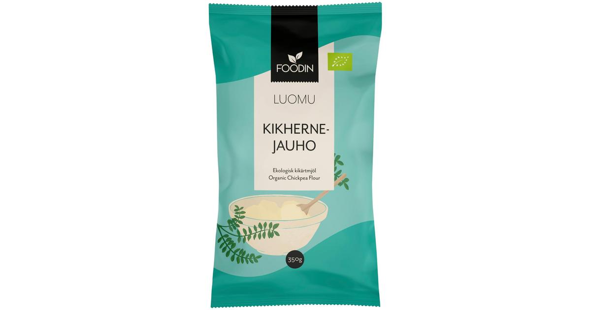 Foodin Kikhernejauho luomu 350g | S-kaupat ruoan verkkokauppa