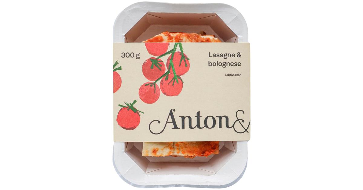 Anton&Anton Klassinen lasagne | S-kaupat ruoan verkkokauppa