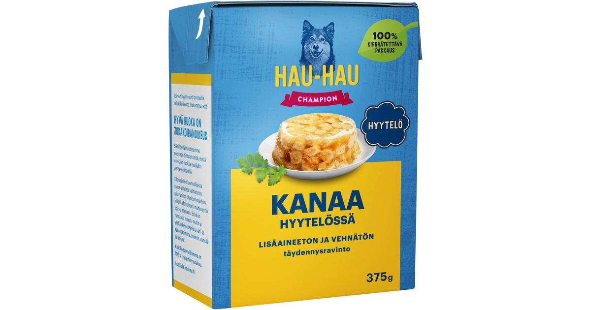 Hau-Hau Champion Kanaa hyytelössä 375 g | S-kaupat ruoan verkkokauppa