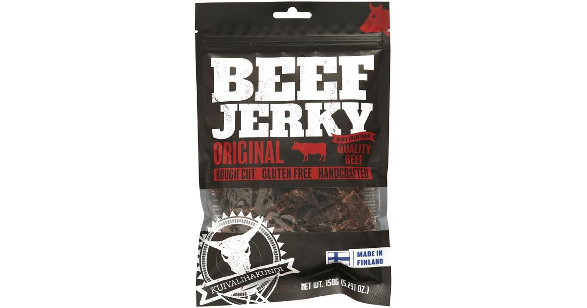 Kuivalihakundi Beef Jerky Original 150g | S-kaupat ruoan verkkokauppa