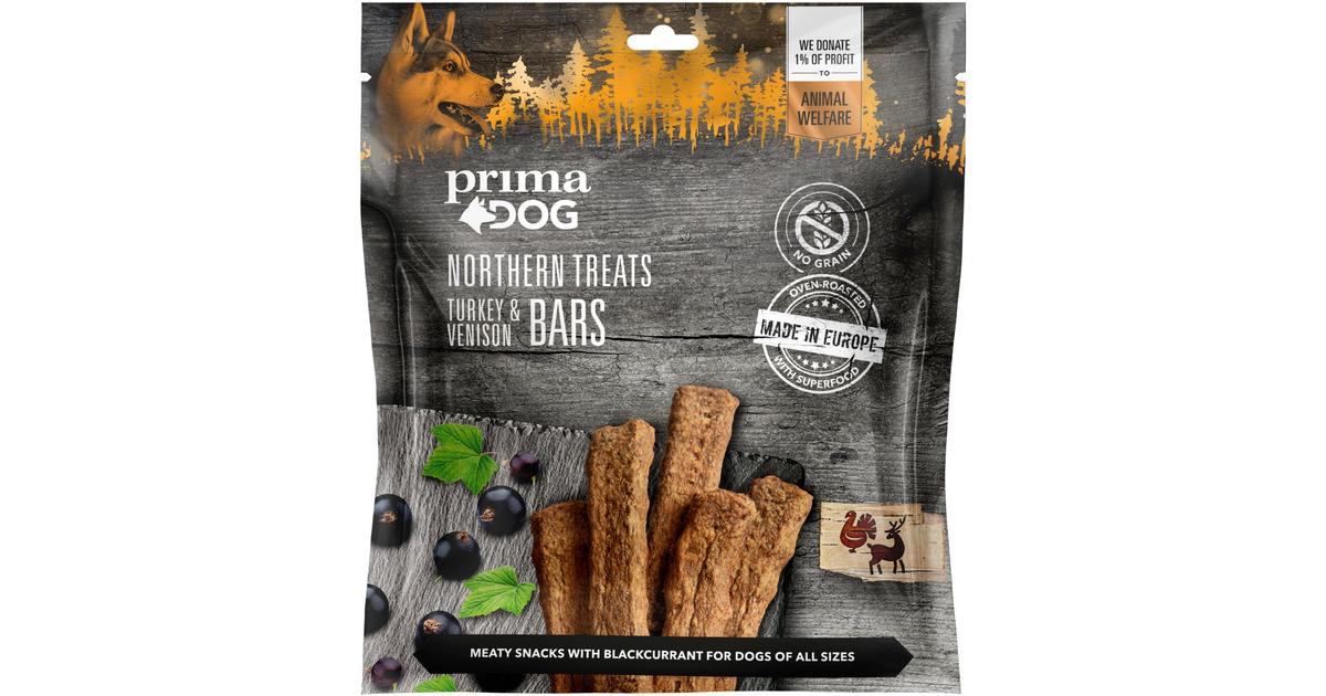 PrimaDog Northern Treats Kalkkuna-peuratanko 200 g | S-kaupat ruoan  verkkokauppa