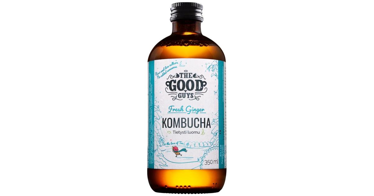 The Good Guys Fresh Ginger Kombucha 350ml | S-kaupat ruoan verkkokauppa