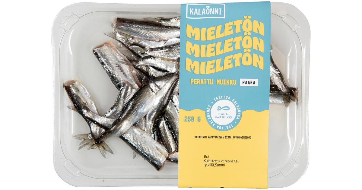 Kalaonni Mieletön Muikku perattu 250g | S-kaupat ruoan verkkokauppa