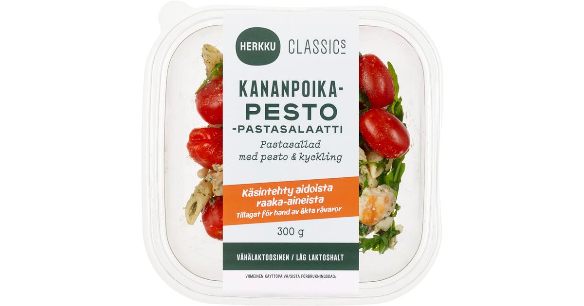 Herkku Classics Kananpoika-pesto-pastasalaatti 300g | S-kaupat ruoan  verkkokauppa