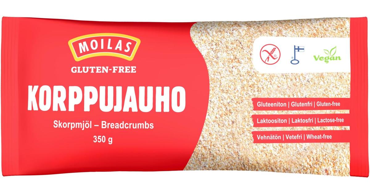 Moilas Gluteeniton Korppujauho 350g | S-kaupat ruoan verkkokauppa