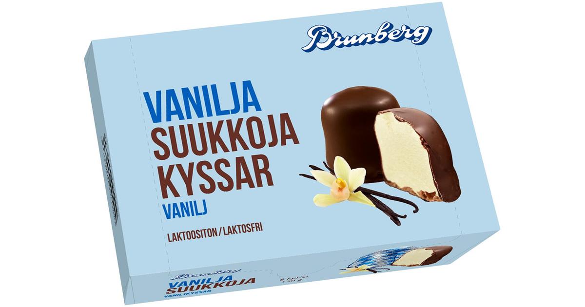 Brunberg Vaniljasuukko kuorrutettuja vaahtomakeisia 150g/6kpl | S-kaupat  ruoan verkkokauppa