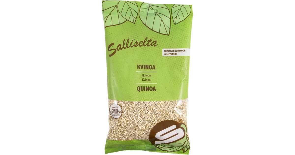Salliselta Kvinoa 400g | S-kaupat ruoan verkkokauppa