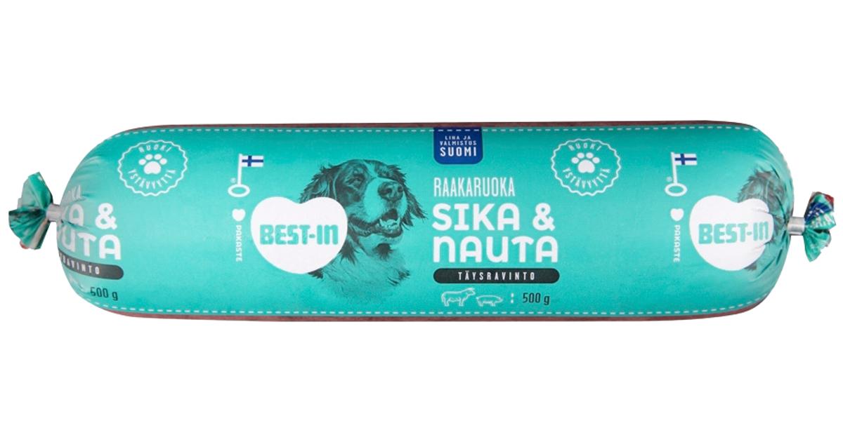 Best-In Sika ja Nauta Jauheliha Koiran Täysravinto Pakaste 500g | S-kaupat  ruoan verkkokauppa