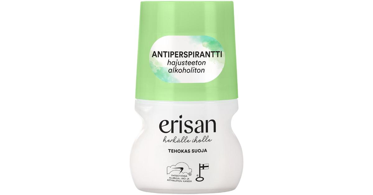 Erisan Hajusteeton Antiperspirantti roll-on 50 ml | S-kaupat ruoan  verkkokauppa