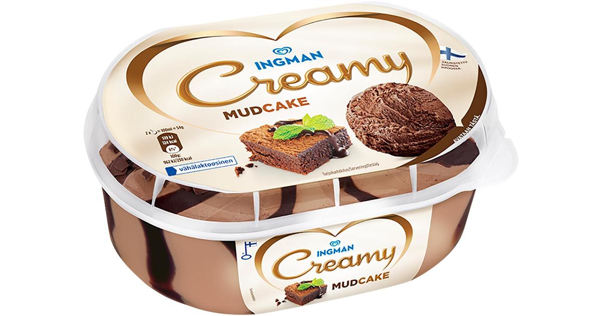 Ingman Creamy 461g/0,85L Mudcake tummasuklaakermajäätelö, INTO | S-kaupat  ruoan verkkokauppa