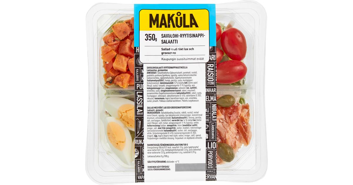 Makula savulohi-ryytisinappisalaatti 350 g | S-kaupat ruoan verkkokauppa